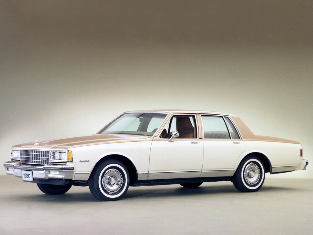Chevrolet Caprice (N69) 3 поколение, рестайлинг, седан (10.1979 - 09.1986)